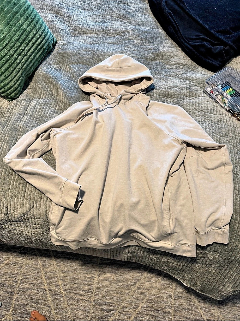 lululemon Steady State Pullover Hoodie Beige